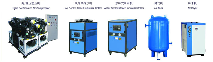 Air Compressor | Water Chiller | Air Tank | Air Dryer